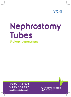 Nephrostomy Tubes June 16 np.indd
