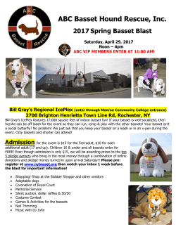 2017 Spring Basset Blast Packet