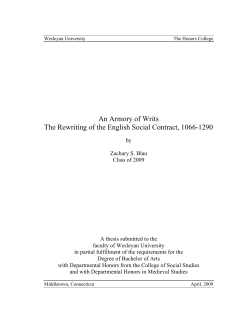 An Armory of Writs: The Rewriting of the English