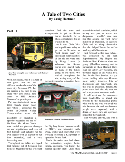 A Tale of Two Cities - Mid-Atlantic Motorcar Association