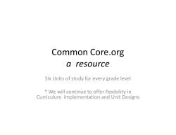 Common Core.org a resource