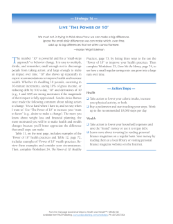 16 Live The Power of 10