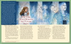 The GIrl Who WrItes the Future