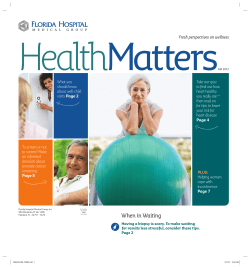 See page 8 for Dr. Fountain`s article