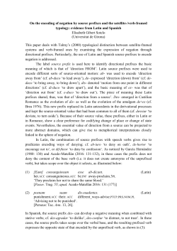 On the encoding of negation by source prefixes