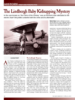 The Lindbergh Baby Kidnapping Mystery