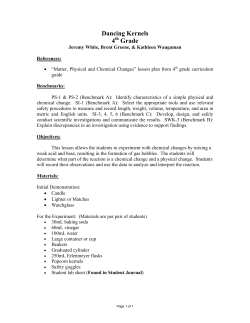 Dancing Kernels - gk-12