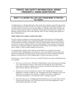 TRAFFIC SAFETY AND INFORMATIONAL SERIES