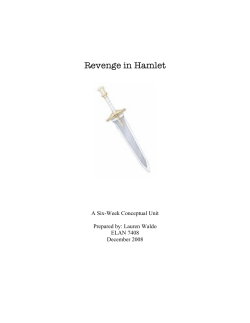 Revenge in Hamlet