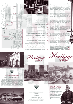 Heritage Walk - Echuca Moama