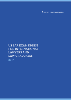 us bar exam digest for international lawyers