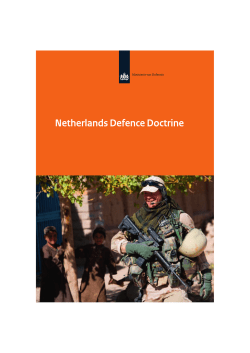 Netherlands Defence Doctrine