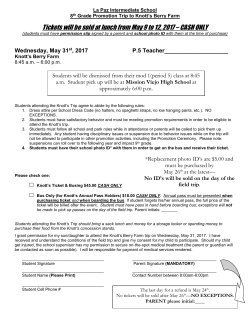 La Paz Intermediate School ______ HR Teacher