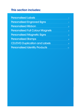 This section includes