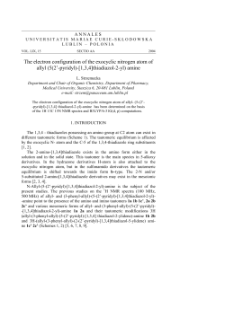 The electron configuration of the exocyclic nitrogen atom of allyl (5(2