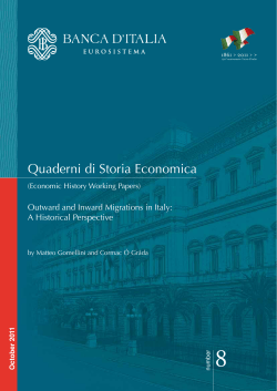 Outward and Inward Migrations in Italy