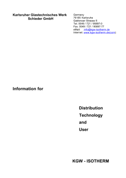 Information for Distribution Technology and User