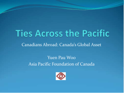 Canadians Abroad: Canada`s Hidden Asset