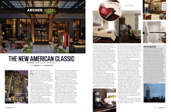 AugustMan - Archer Hotel