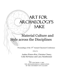a maya cosmogram - University of Alaska Southeast