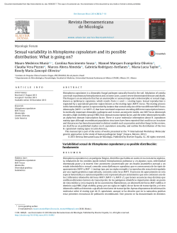 Revista Iberoamericana de Micología Sexual variability in