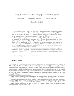 Many T copies in H-free subgraphs of random graphs