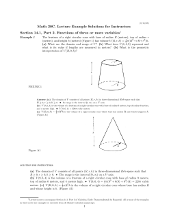 Section 14.1, Part 2. - UCSD Math Department