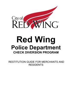 Mary Hirschboeck - City of Red Wing