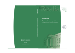 OLGA ŽILINA Chromosomal microarray analysis as diagnostic tool