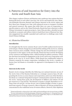 ChinaRussia Relations and Regional Dynamics