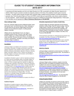 Consumer Information