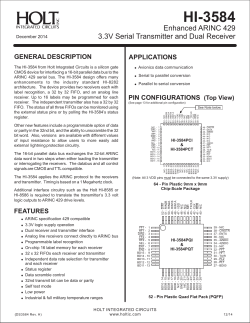 HI-3584 - Holt Integrated Circuits