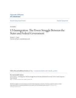 US Immigration: The Power Struggle Between the