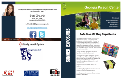 Safe Use Of Bug Repellents