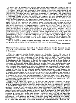 165 Clearly such a posthumous volume must show unevenness of