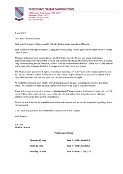 PDF - St Gregory`s College Campbelltown