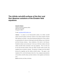 The infinite red-shift surfaces of the Kerr and Kerr