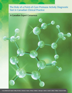 The Role of a Point-of-Care Protease Activity Diagnostic Test in