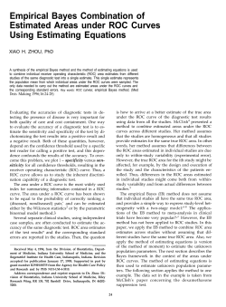 Empirical Bayes Combination of Estimated