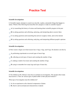 Practice Test - pams8thscience