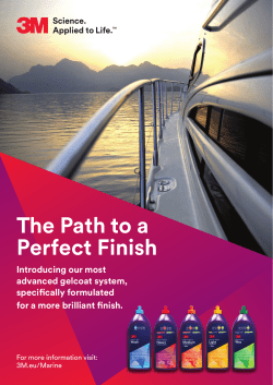 The Path to a Perfect Finish