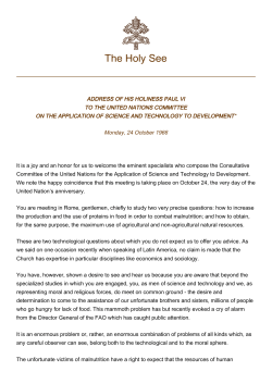 The Holy See