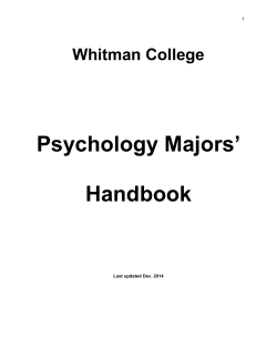 Psychology Majors