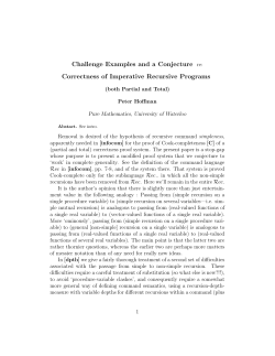 Challenge Examples and a Conjecture re