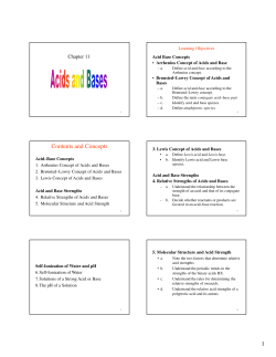 Contents and Concepts