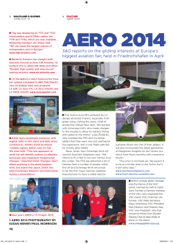 AERO 2014 - Front Electric Sustainer