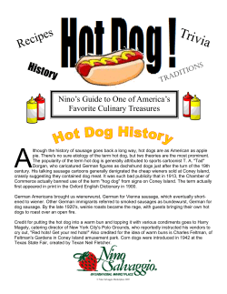 Hot Dog Primer - Nino Salvaggio