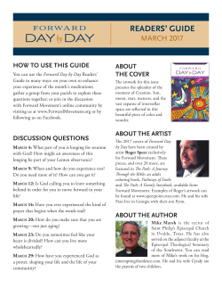 The March 2017 Readers` Guide