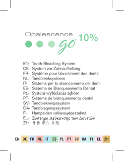 10% Instructions for Patients