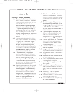 AFOQTGuide.com Practice Test 1 Answers